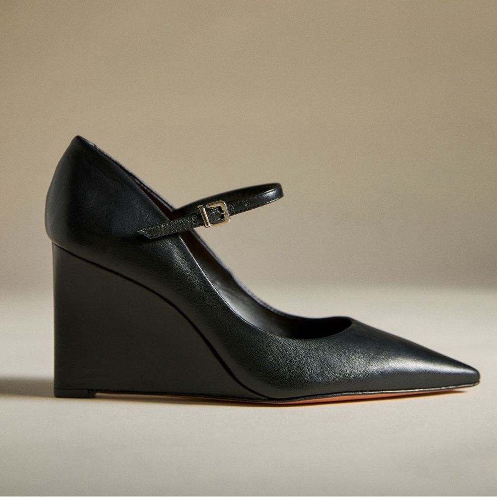 Mauve by Anthropologie The Sibley Mary-Jane Wedge Heel